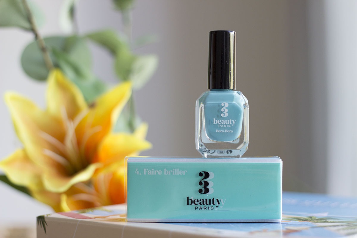 Duo Vernis "Bora Bora" & Polissoir  23BEAUTY PARIS 