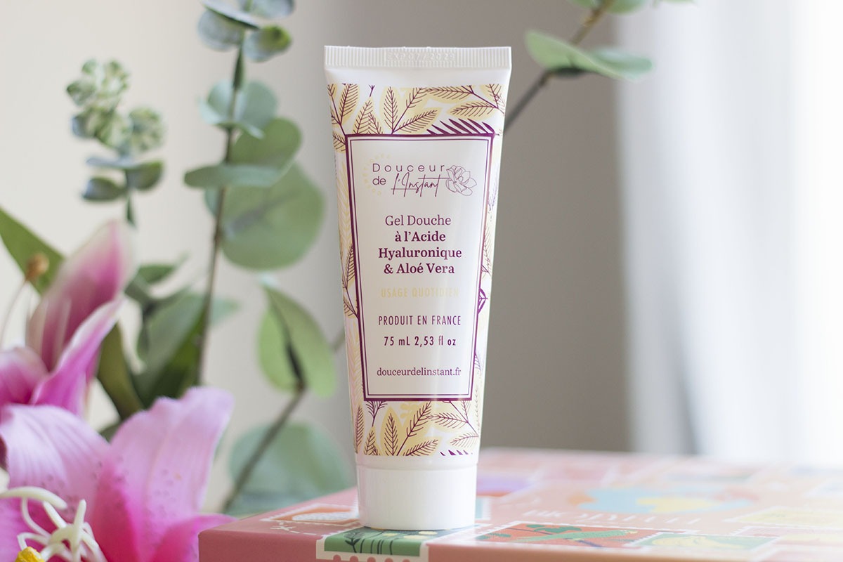 Le Gel Douche à l'Acide Hyaluronique DOUCEUR DE L'INSTANT